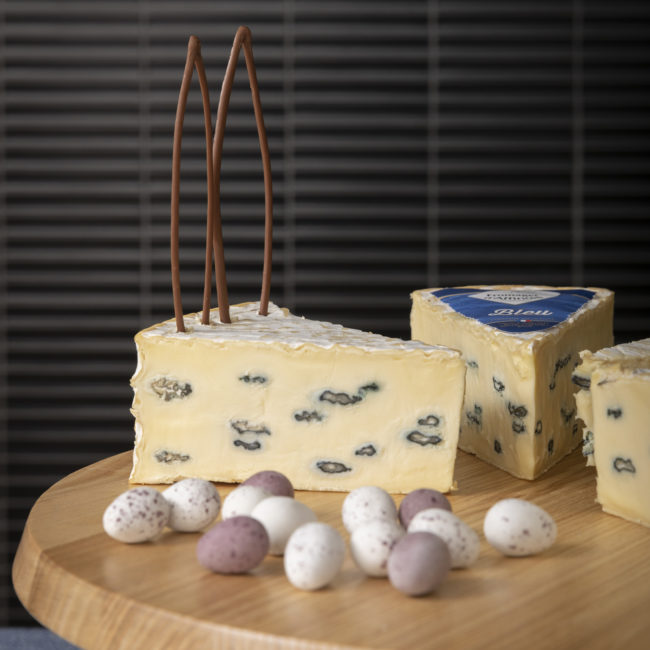Fromager d'Affinois Bleu with bunny ears